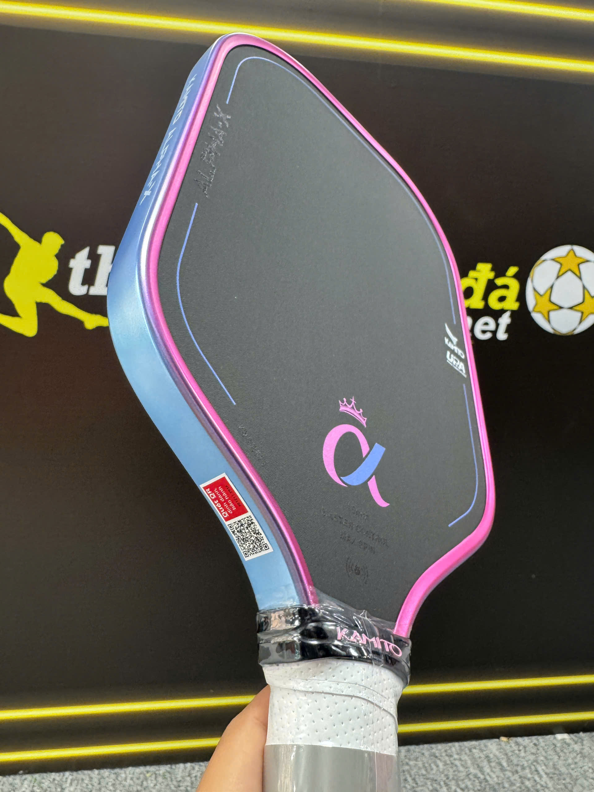 Vợt Pickleball Kamito Alpha X Her Power Hồng 16mm