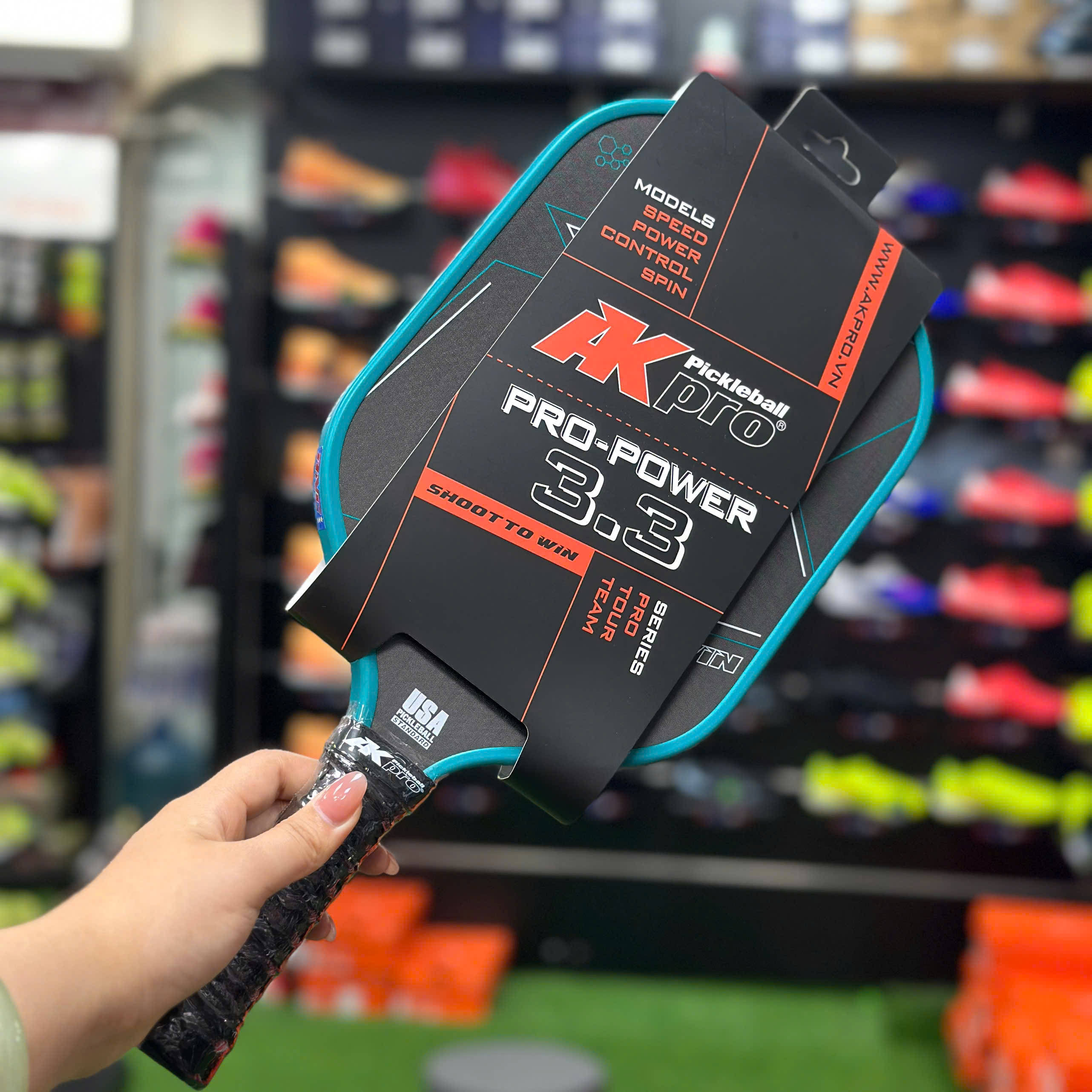 Vợt Pickleball Akpro PRO-POWER 3.3 Carbon T700