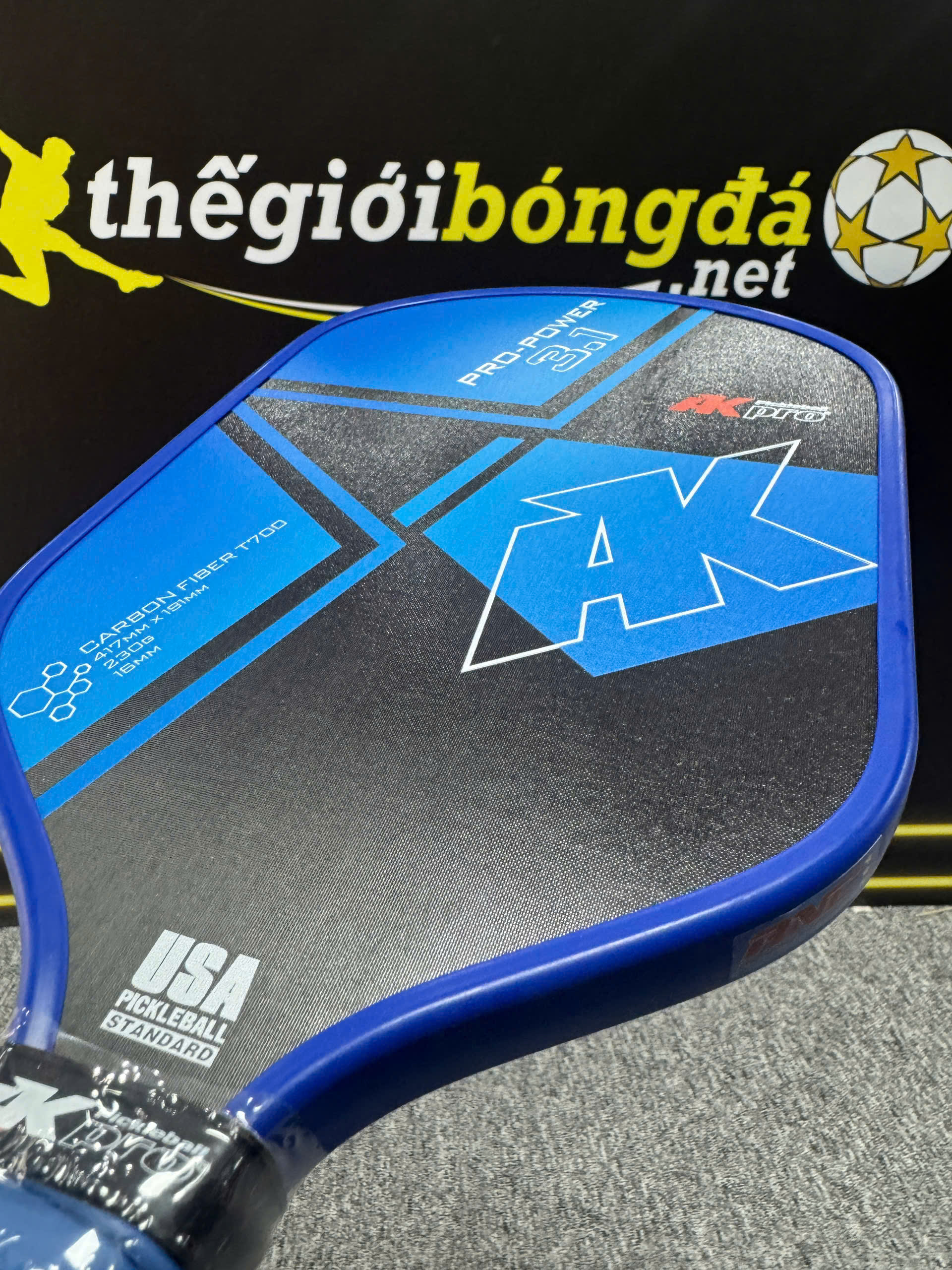 Vợt Pickleball Akpro PRO-POWER 3.1 Carbon T700