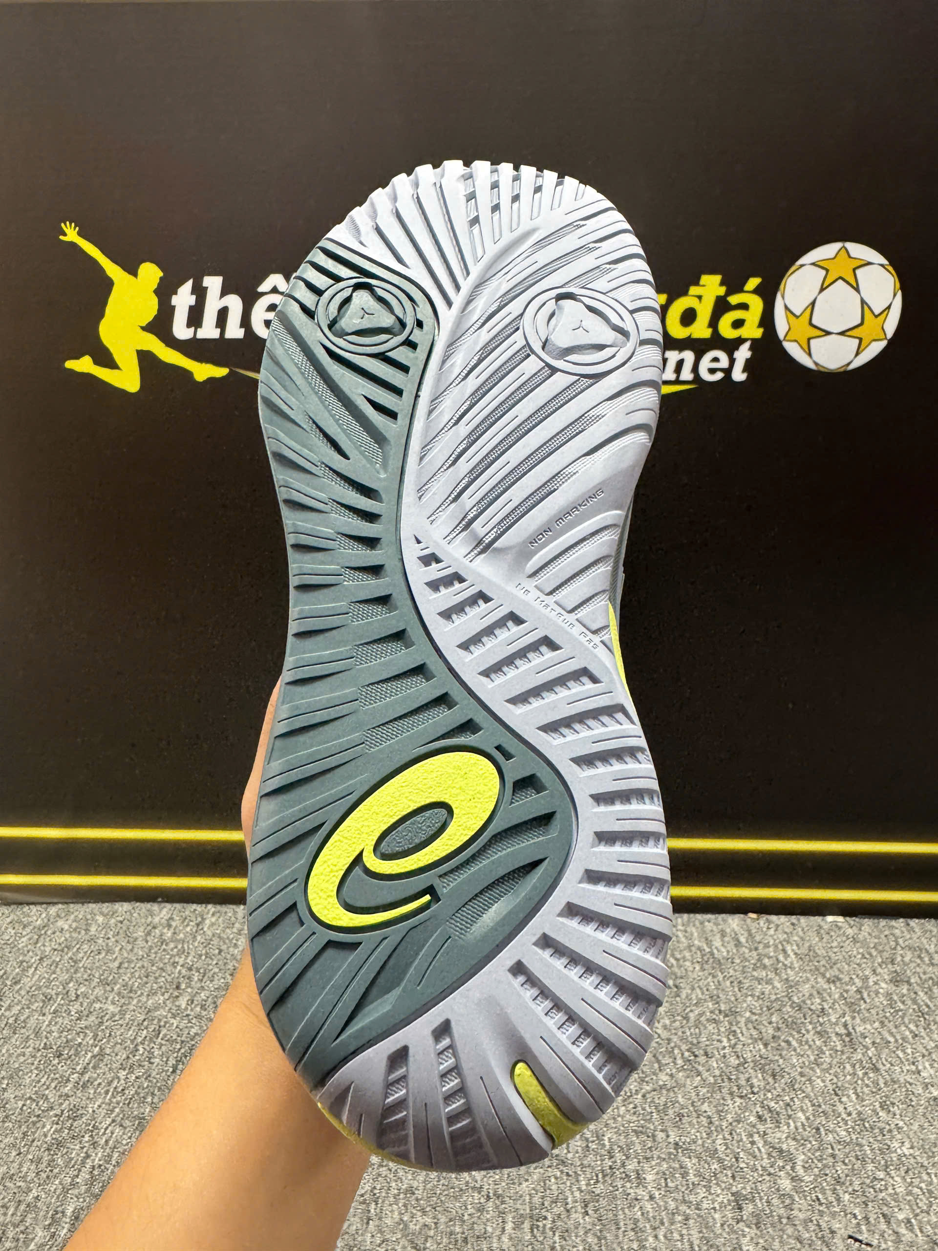 Giày Tennis/Pickleball Asics GEL-RESOLUTION X 1041A487-402 Xám xanh