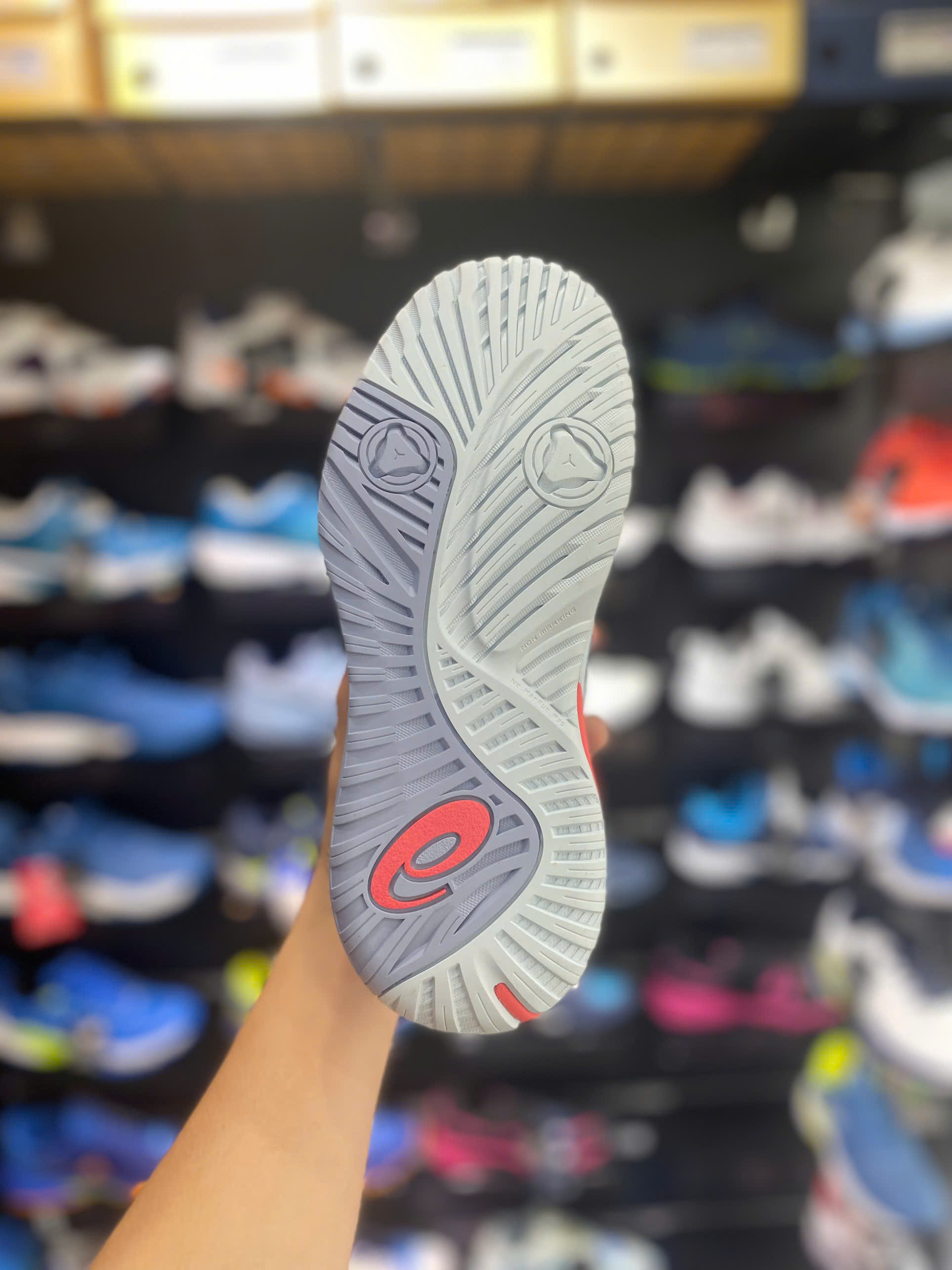 Giày Pickleball/Tennis Nữ Asics GEL-RESOLUTION X Trắng hồng 1042A279-401