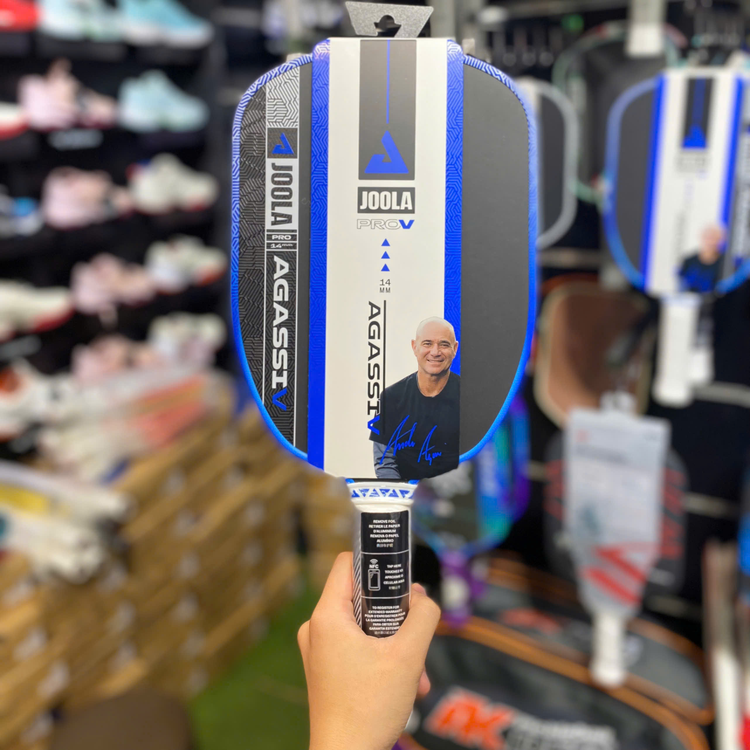 Vợt Pickleball Joola Agassi Pro V Andre Agassi 16mm