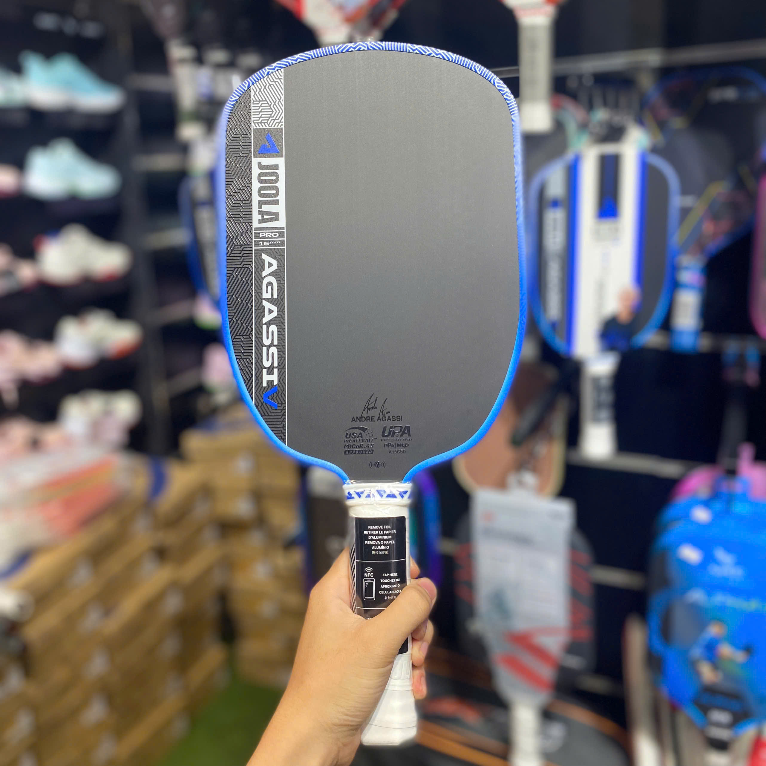 Vợt Pickleball Joola Agassi Pro V Andre Agassi 16mm