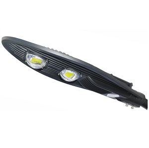 Đèn đường led 100W 2X50 (võ xám, Không lưới)
