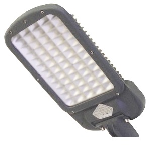 Đèn đường led 60W 1X60 (võ xám, Đ.Chỉnh 90độ)