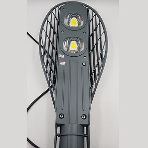 Đèn đường led 100W vỏ xám