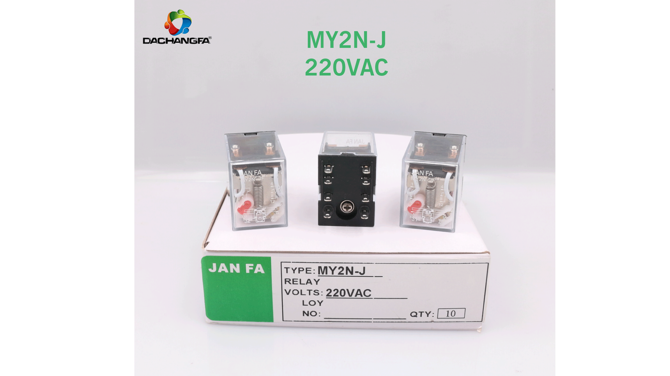 Relay Trung Gian - 8CDN-MY2N - 12-24-220VDC