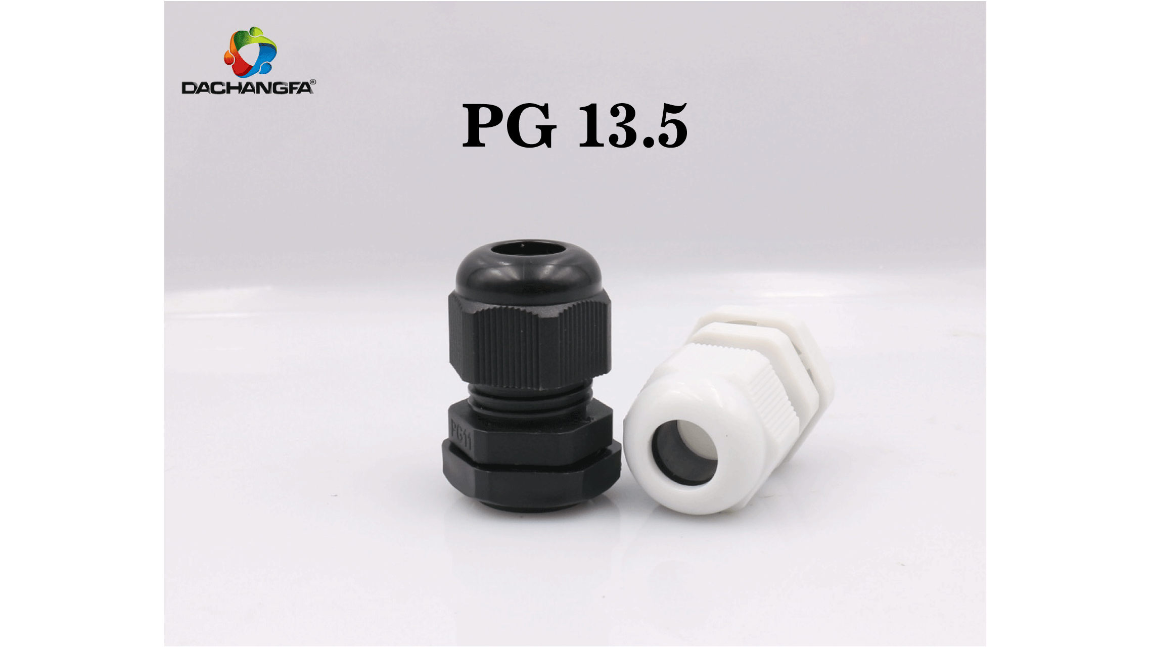 Ốc xiết cố định PG 13.5 - Xám - Đen