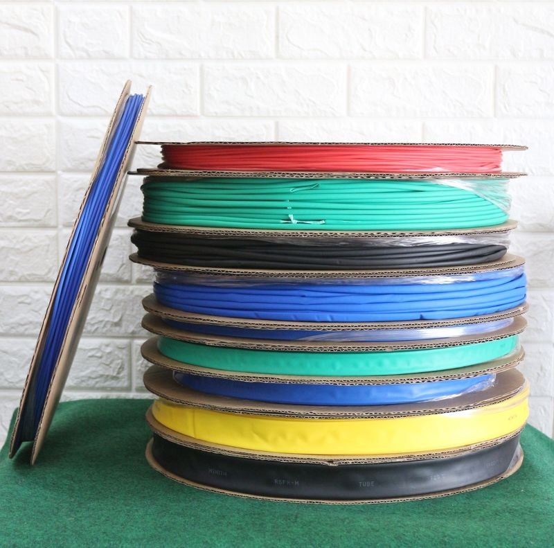 Ống co nhiệt Ø 2.5 - Đỏ - Đen - Vàng - Xanh Lá - Xanh Dương