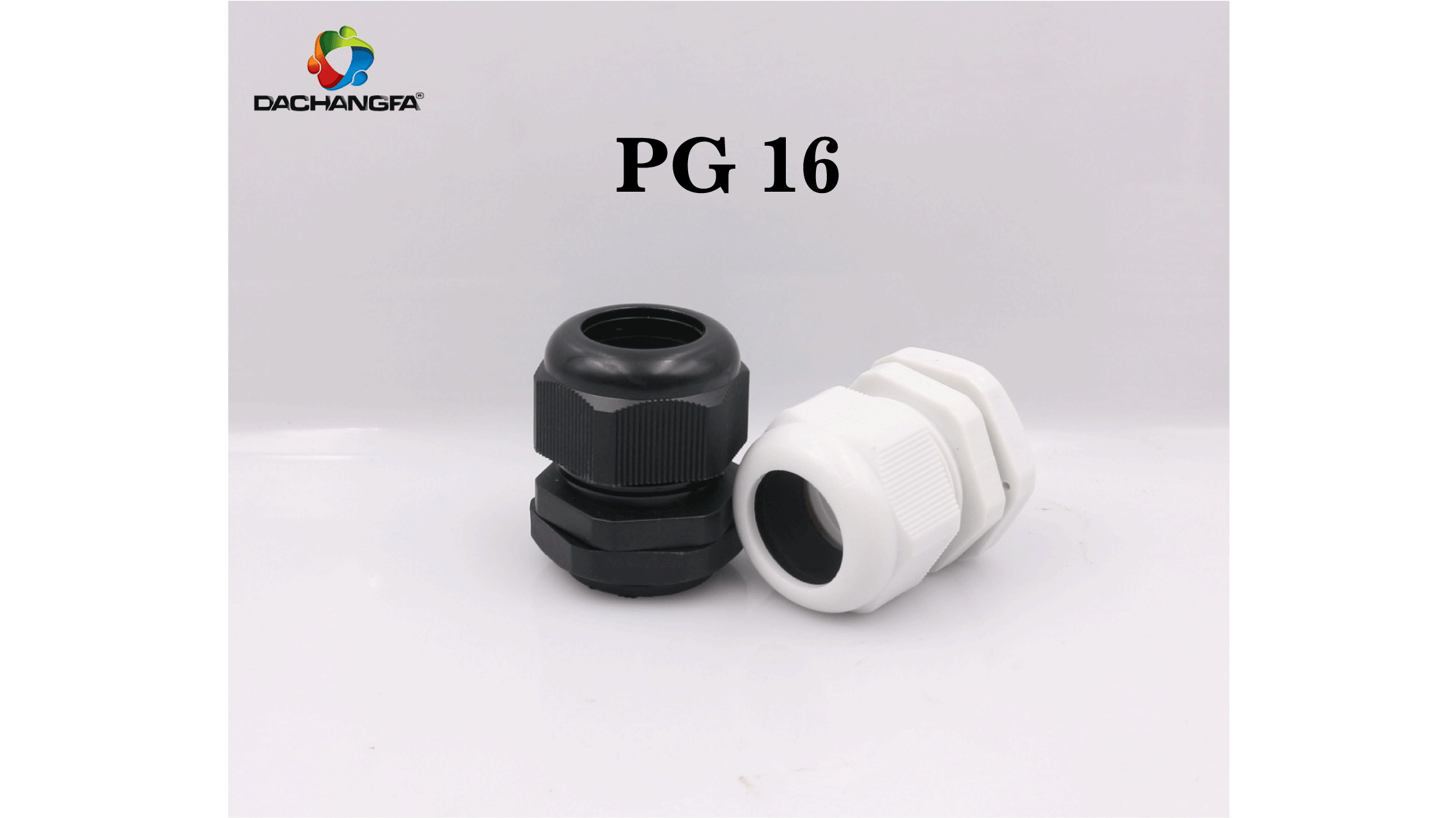 ỐC xiết cố định PG 16 - Xám - Đen