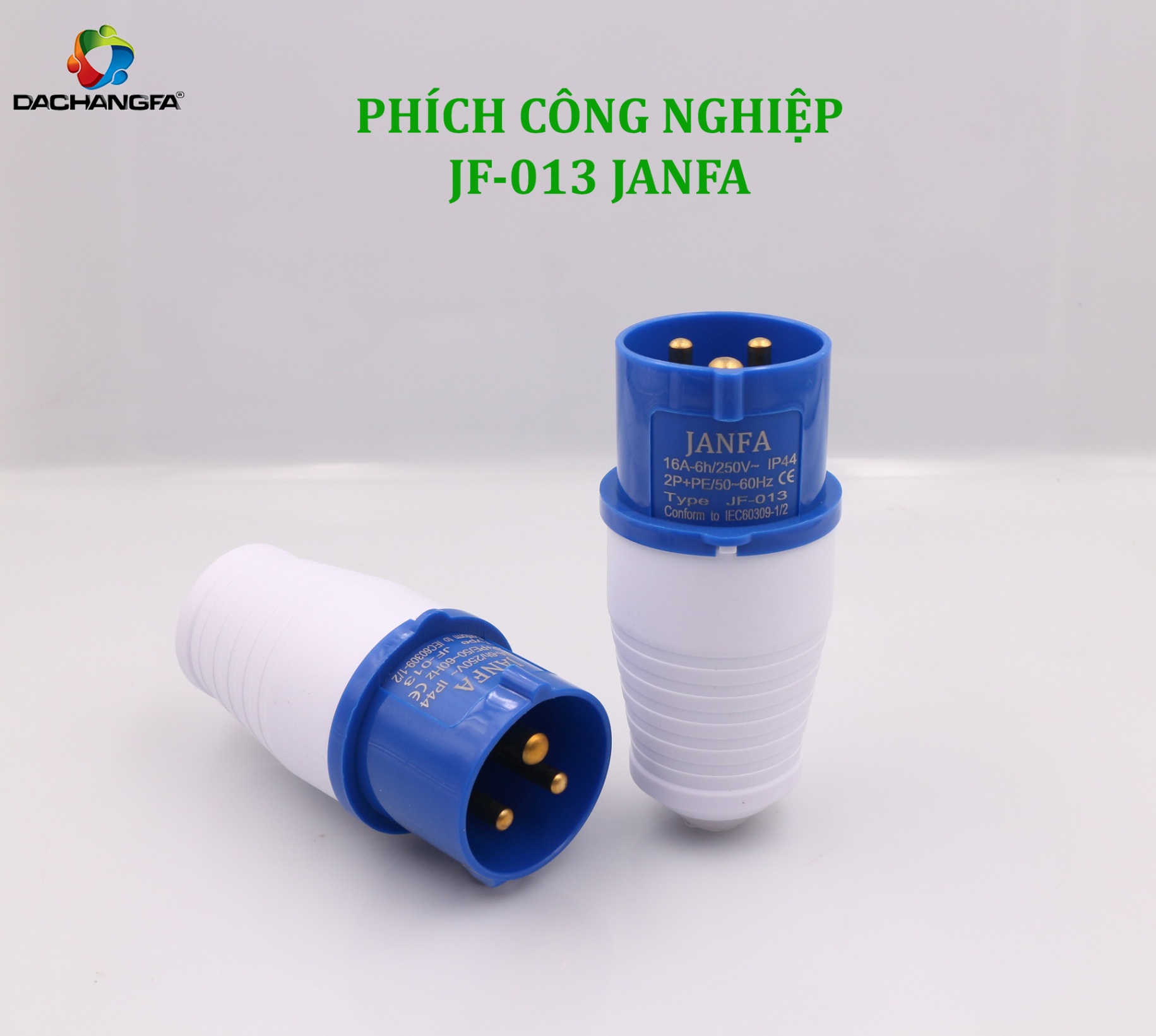 Phích JF-013 3P-16A-6H (2P+E/250V)