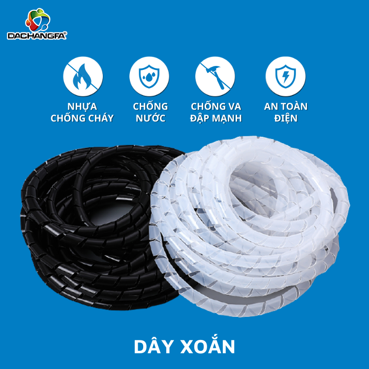 Dây xoắn đen MJSWB-24 - MINJIN