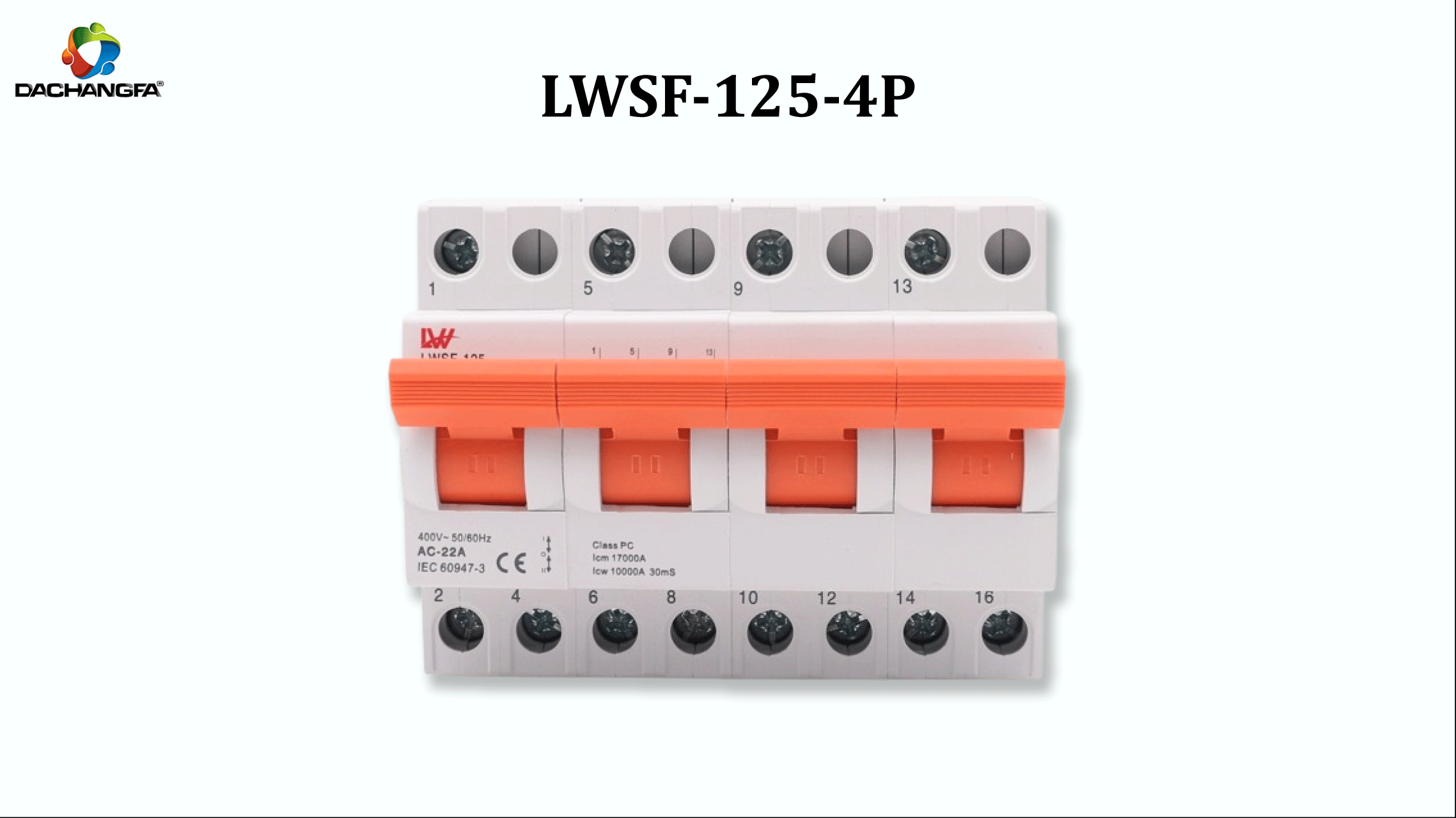 MCB đảo - LWSF-125-4P