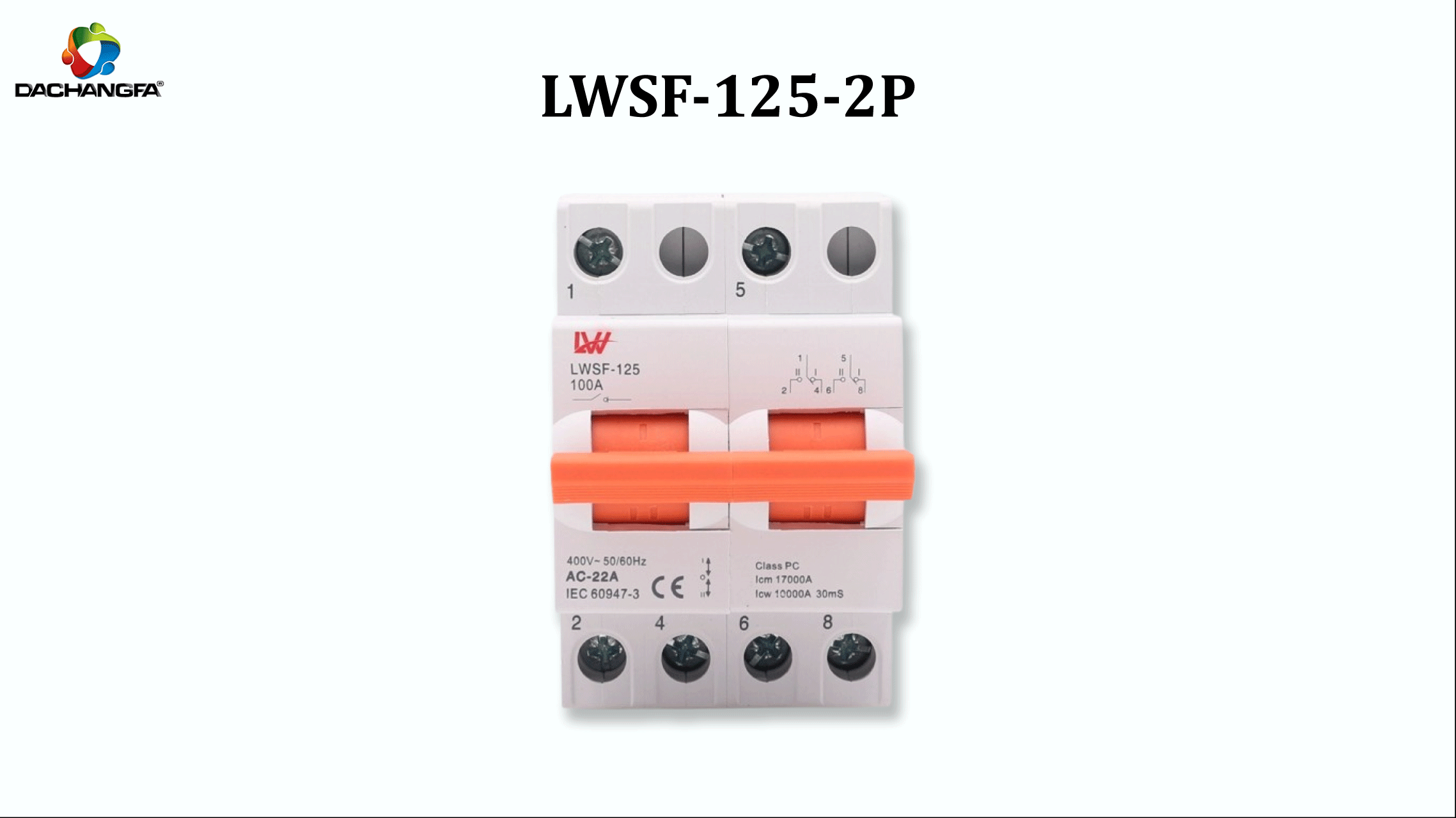 MCB đảo - LWSF-125-2P