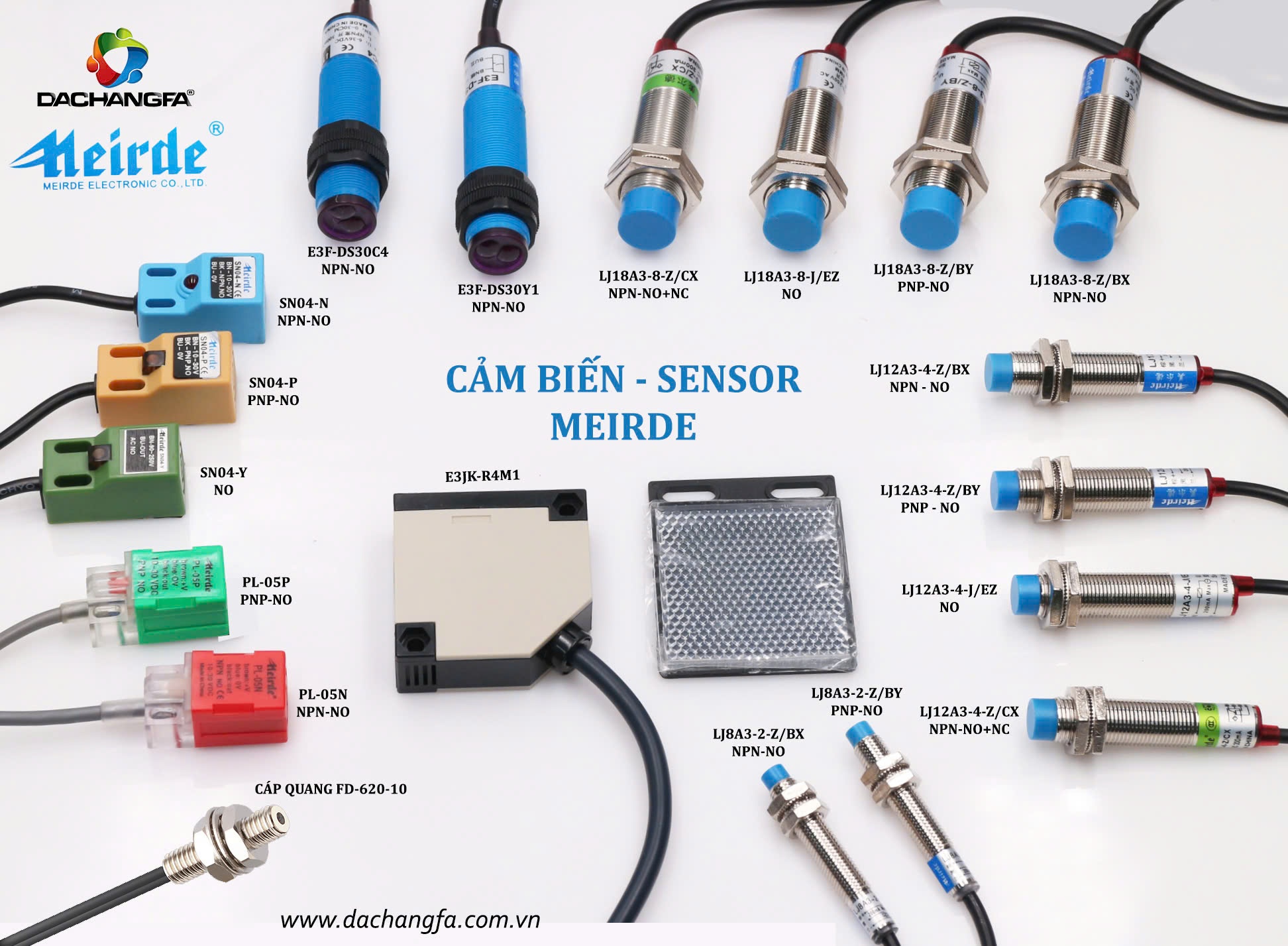 Sensor Từ Lồi P12-NO- PM12-04S (Meirde)