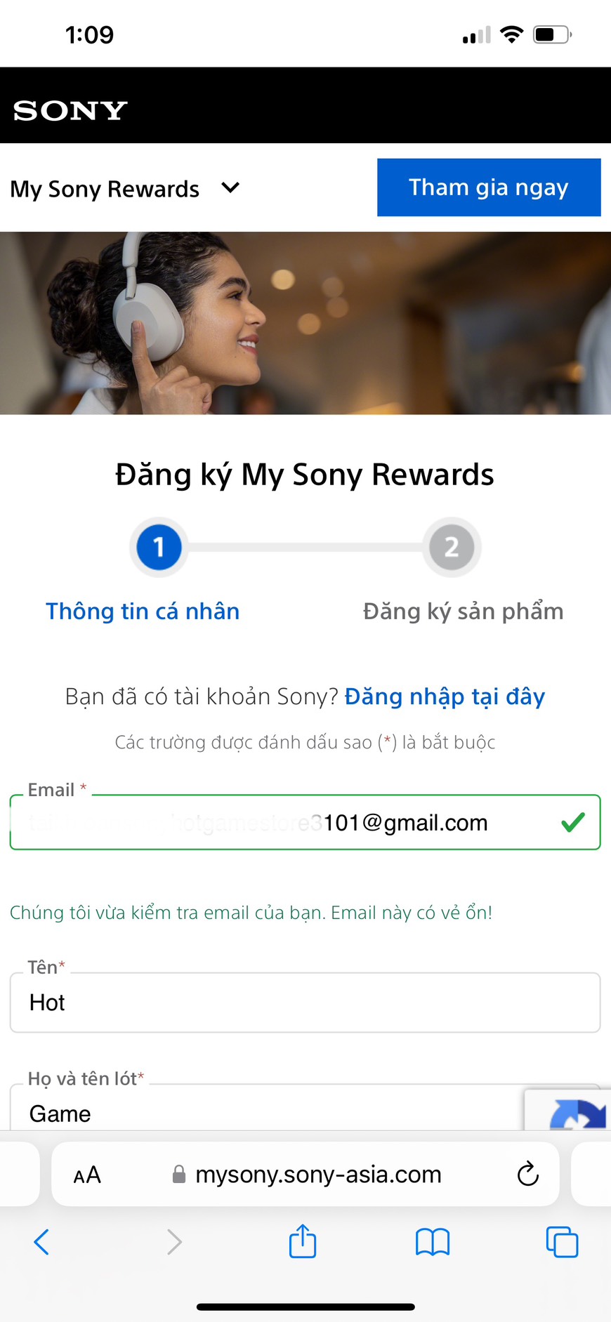 Hướng dẫn đăng ký Mysony để lấy thêm 1 năm bảo hành cho máy PS5 chính hãng Sony Việt Nam