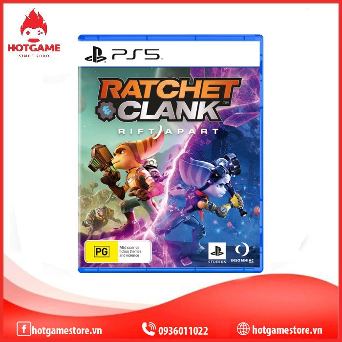 Đĩa game PS5 Ratchet & Clank : Rift apart