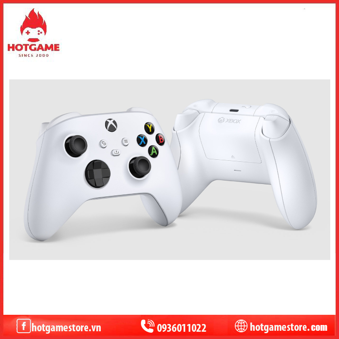 Tay cầm xbox series X robot white