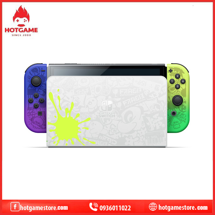 Máy Nintendo Switch Oled Splatoon 3