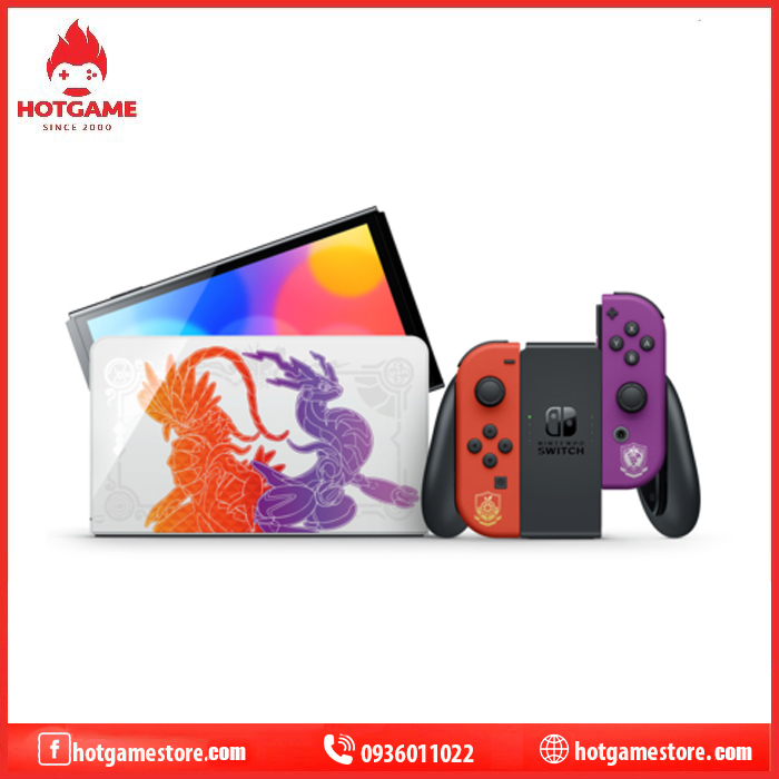 Máy Nintend Switch Oled Pokemon Scarlet and Violet