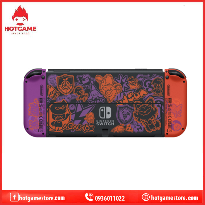 Máy Nintend Switch Oled Pokemon Scarlet and Violet