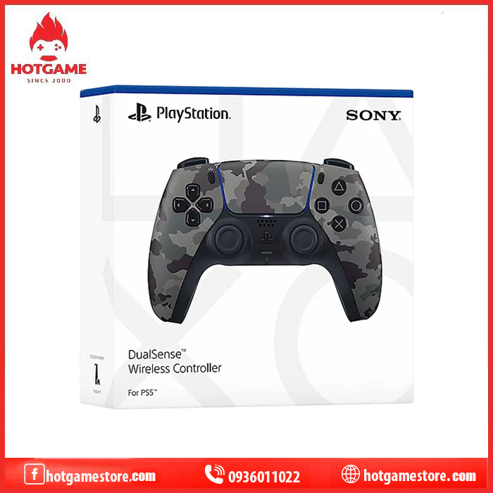 Tay cầm Ps5 màu camo Sony Việt Nam