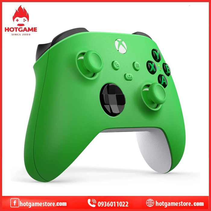 Tay cầm Xbox series X màu xanh lá ( Velocity Green )