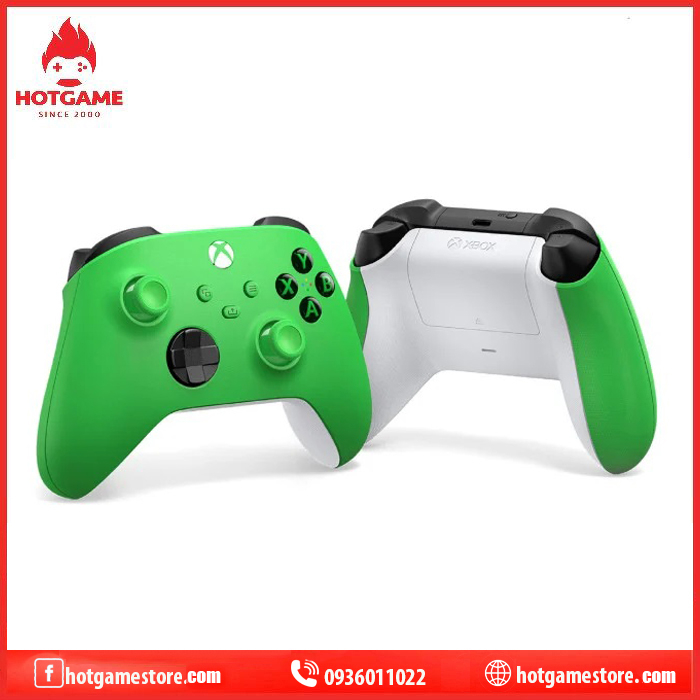 Tay cầm Xbox series X màu xanh lá ( Velocity Green )