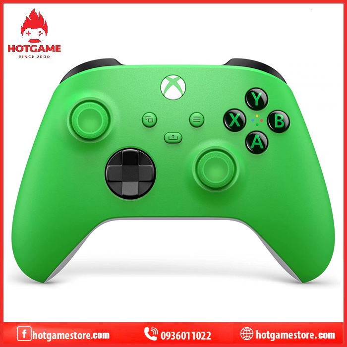 Tay cầm Xbox series X màu xanh lá ( Velocity Green )