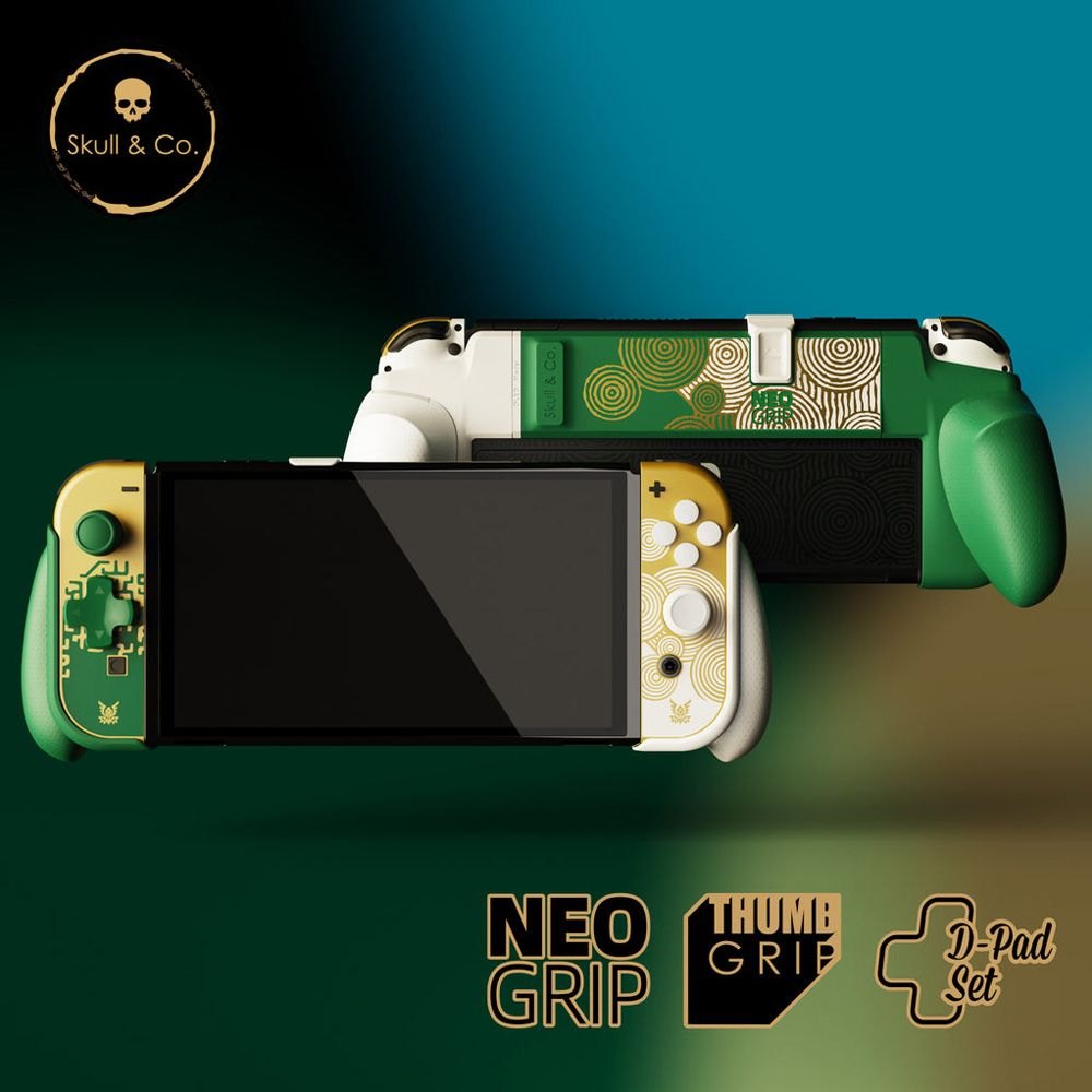 Neogrip Skull&Co phiên bản Zelda cho Máy Switch Oled