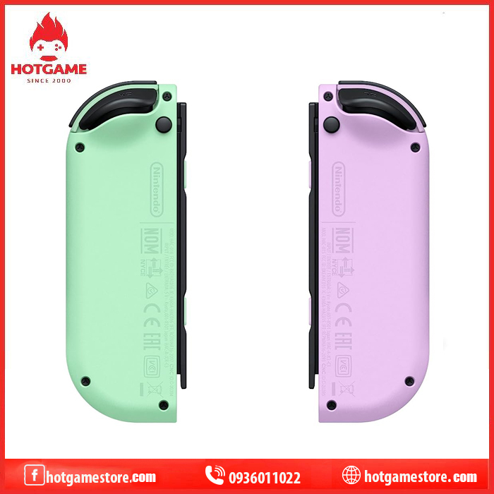 Tay cầm Joy-con Pastel Purple/Pastel Green