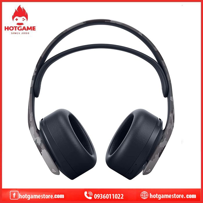 Tai nghe PS5 Pulse 3D Grey camo