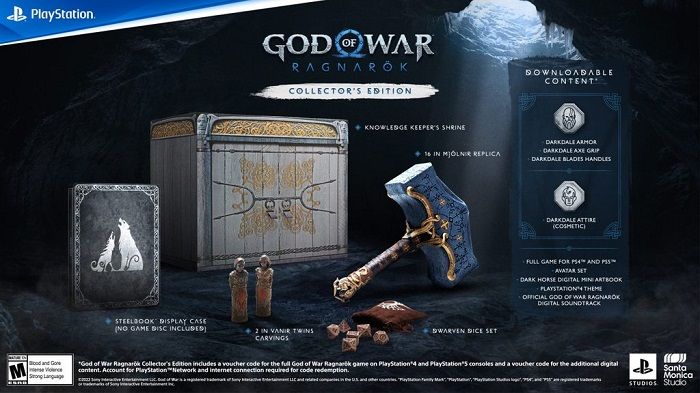 God of war Ragnarok collector's edition