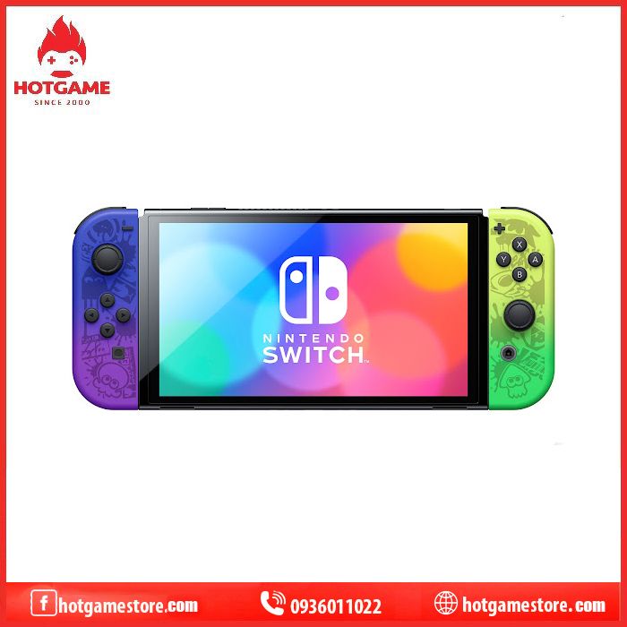 Máy Nintendo Switch Oled Splatoon 3