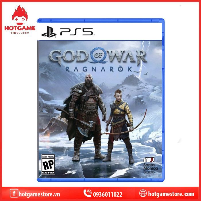 Đĩa game PS5 God of war Ragnarok