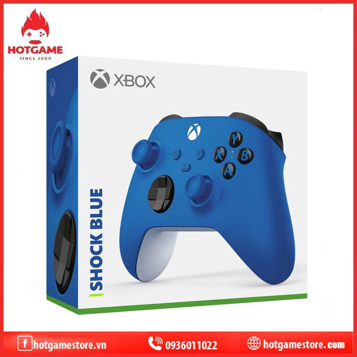 Tay cầm Xbox Series X Shock blue