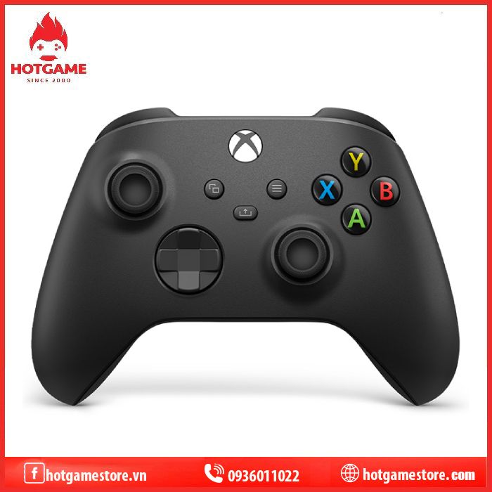 Tay cầm Xbox Series X carbon black (tay cầm xbox seri X màu đen )