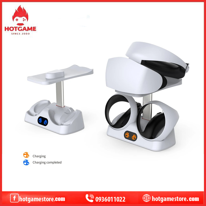 Giá treo kèm đốc sạc tay PS VR2 Dobe