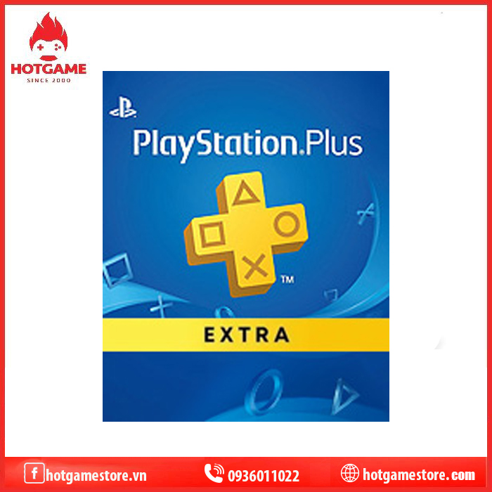 Thẻ Ps Plus extra 12 tháng ( playstation plus extra 1 năm )