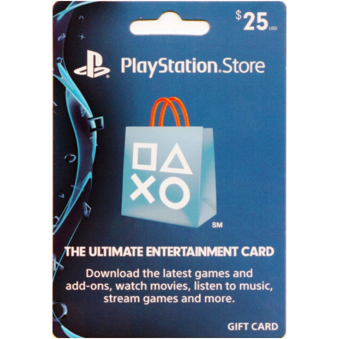 Thẻ PSN 25$ ( code psn 25$ )