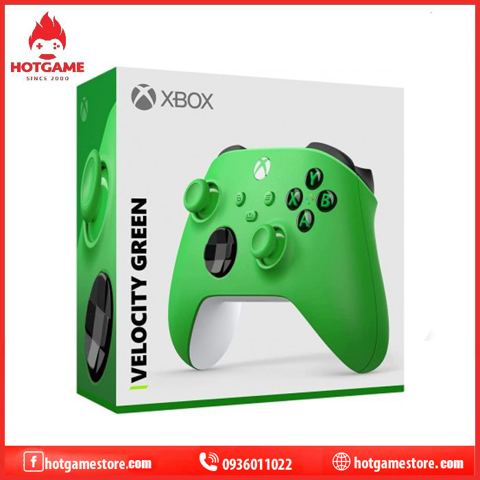 Tay cầm Xbox series X màu xanh lá ( Velocity Green )