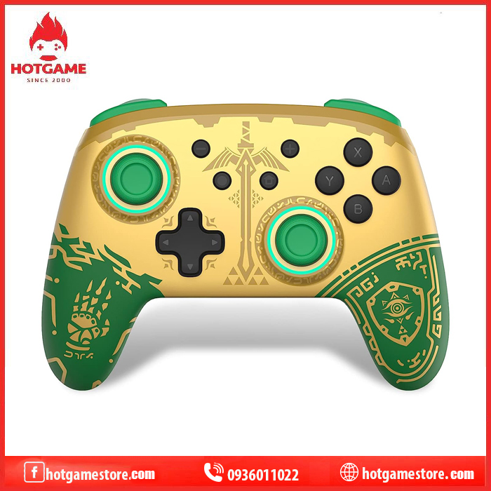 Tay không dây Switch Zelda  ( Wireless controller Switch/switch oled )