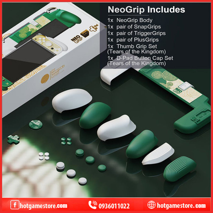 Neogrip Skull&Co phiên bản Zelda cho Máy Switch  / Switch Oled