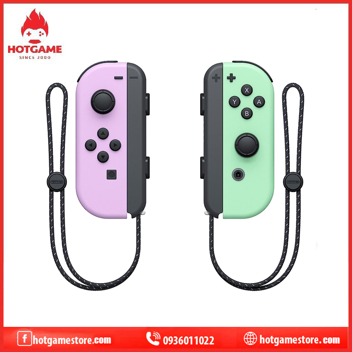 Tay cầm Joy-con Pastel Purple/Pastel Green