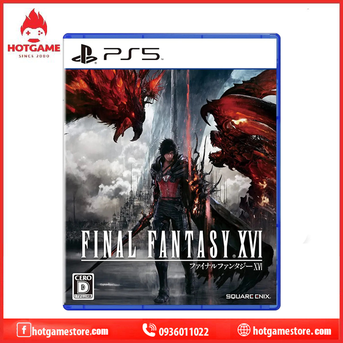 Đĩa game PS5 Final fantasy XVI ( Final fantasy 16 )