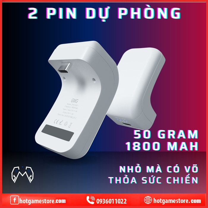 Đốc sạc kèm pin dự phòng cho tay PS5