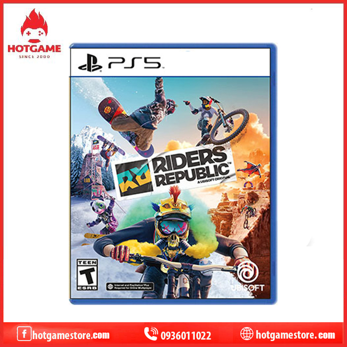 Đĩa game PS5 Riders Republic