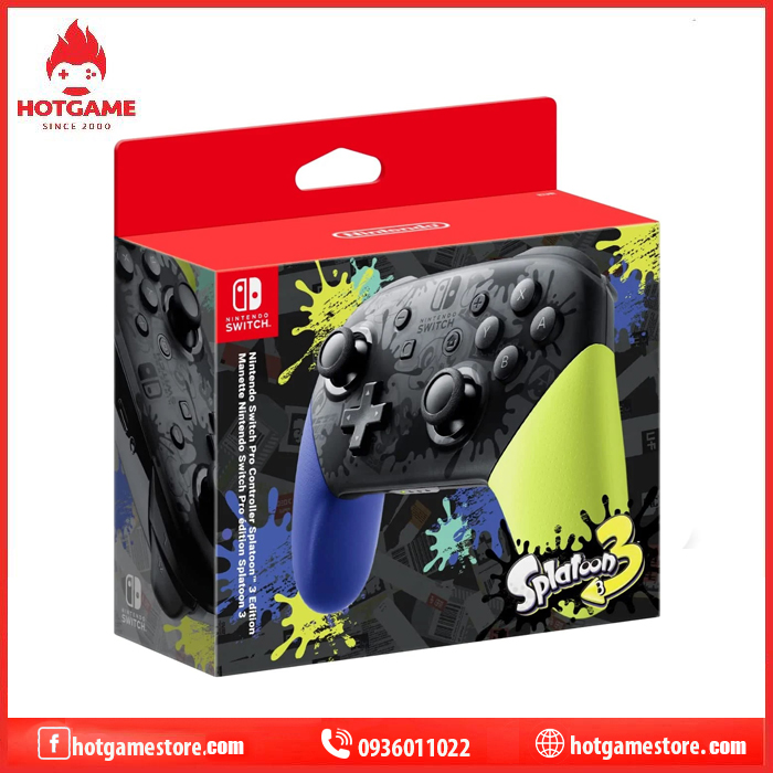 Tay cầm Pro controller Splatoon 3