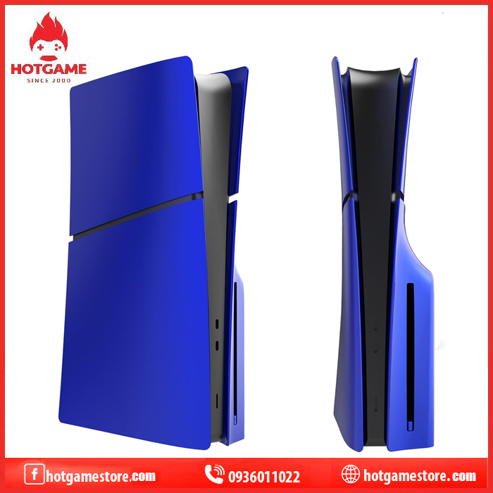 Ốp bọc PS5 Slim Cobalt Blue CFI-ZCS2G 09