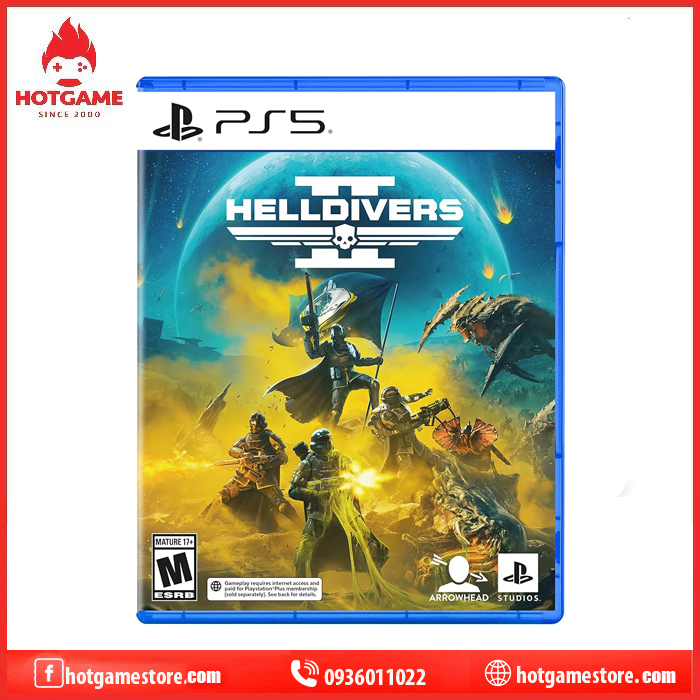 Đĩa game PS5 Helldriver 2